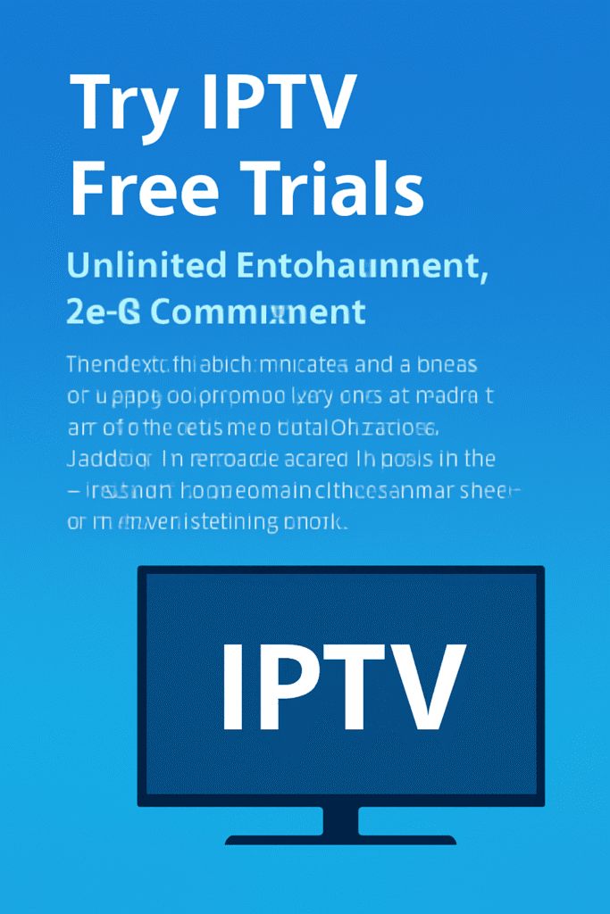 iptv free trial